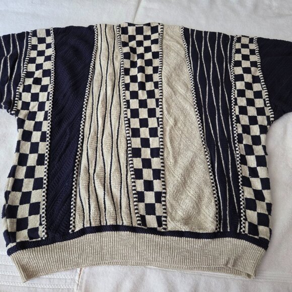 Rare Carlo Colucci Mens Knit Sweater Size XL (52) - Picture 6 of 10